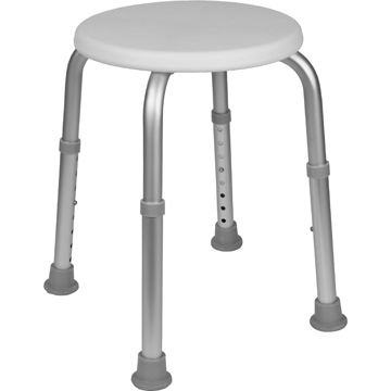 Round shower stool